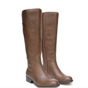 NWOT Lifestride Brown Medium/Wide Calf Riding Boot